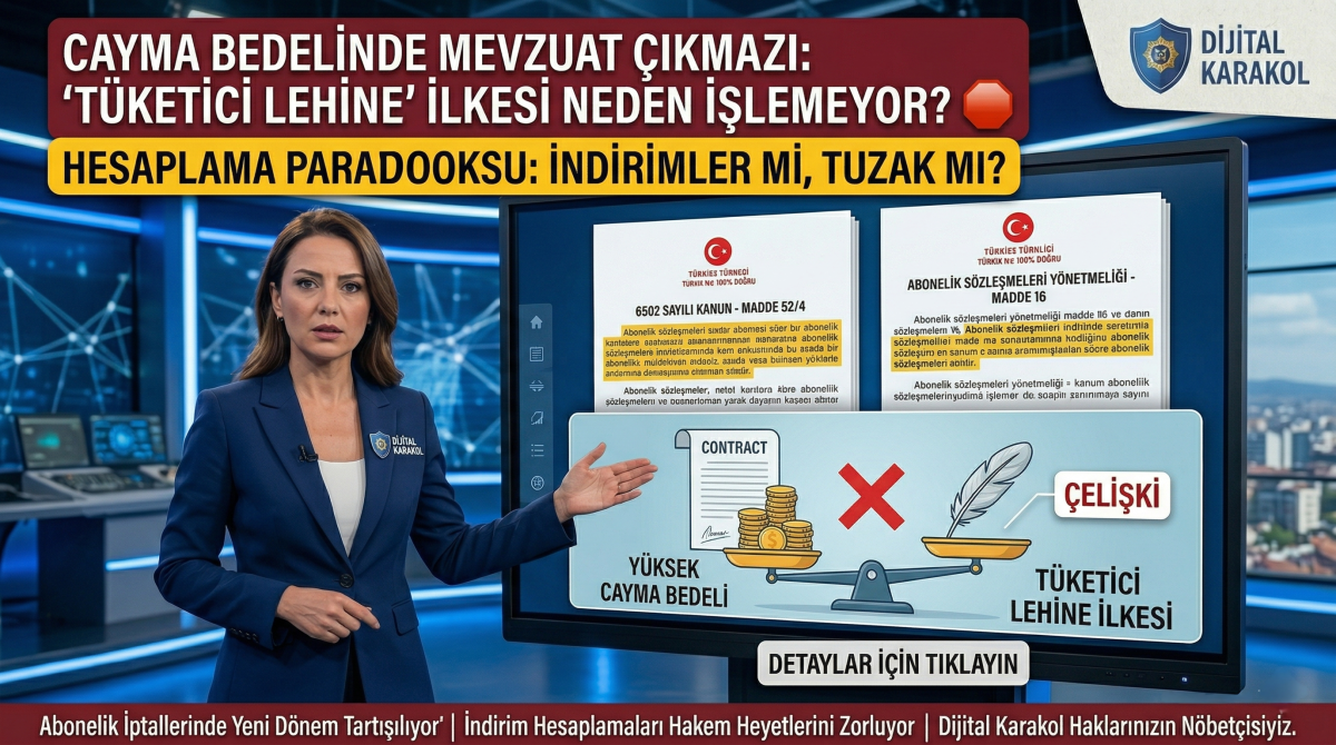 Cayma bedelinde mevzuat çıkmazı: “tüketici lehine” i̇lkesi neden i̇şlemiyor?