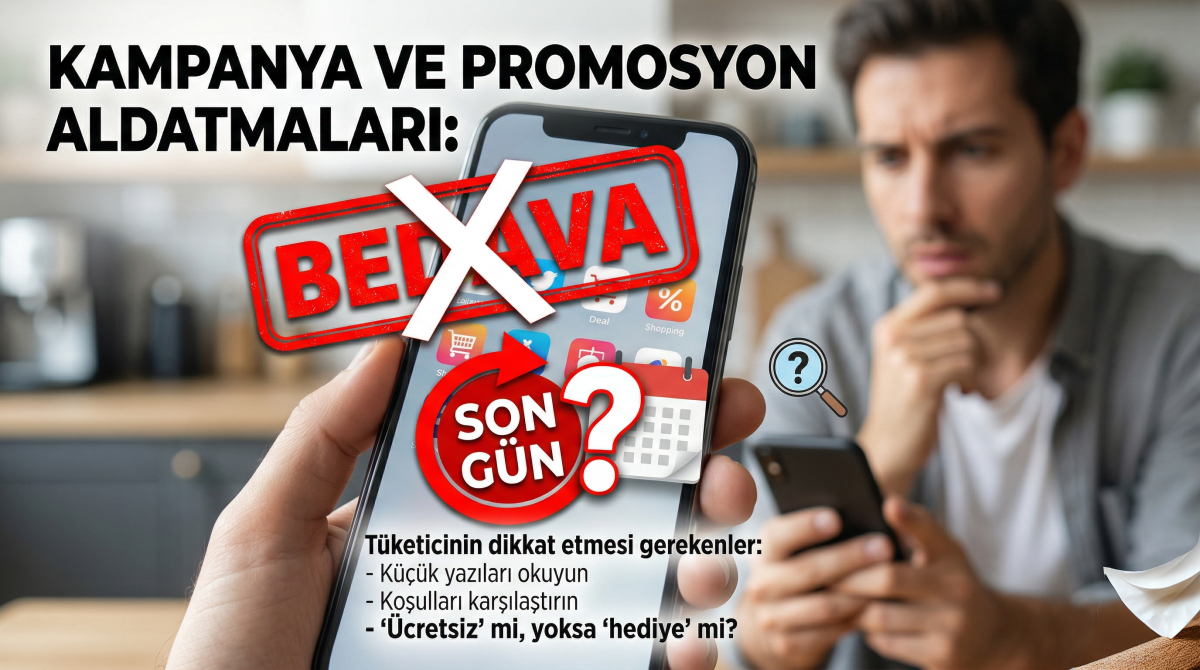 “bedava”, “hemen kazan”, “son gün” söylemlerine dikkat: kampanya ve promosyonlarda gizlenen şartlar