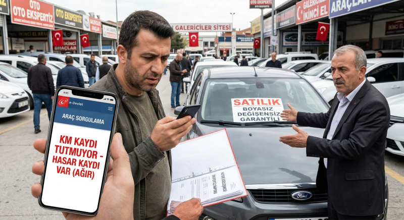 İkinci el araç satışında kilometre ve hasar kaydı dolandırıcılığı - dijital karakol özel haber