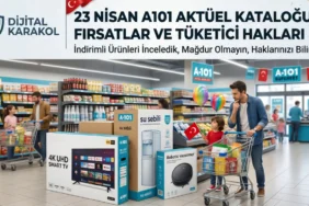 A101 23 nisan aktüel kataloğu indirimli teknoloji ürünleri, su sebili ve robot süpürge fiyatları ile alışveriş yaparken dikkat edilmesi gereken yasal tüketici hakları detaylı incelemesi.