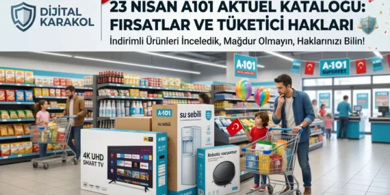 23 nisan a101 aktüel ürünler kataloğu ve tüketici hakları i̇ncelemesi
