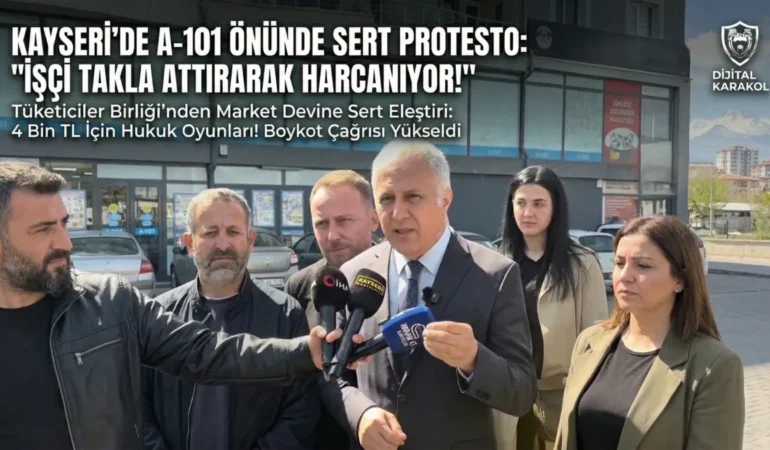 “4 bin tl ödememek i̇çin 5 bin tl masraf yapıyorlar” kayseri’de market önünde sert açıklama
