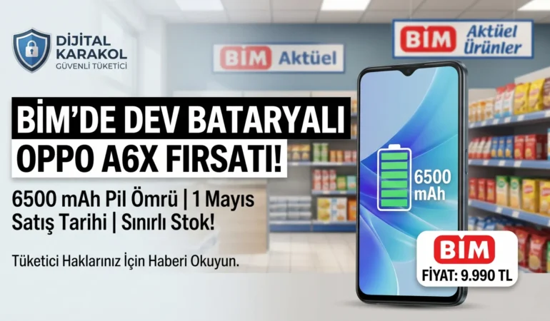 Bi̇m oppo a6x satıyor: 1 mayıs aktüel ürünler fiyatı ve özellikleri