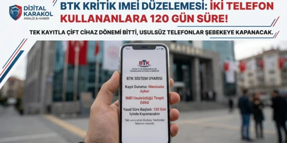 Yurt dışı telefonlarda imei kopyalayanlar dikkat: cihazlar şebekeye kapatılıyor