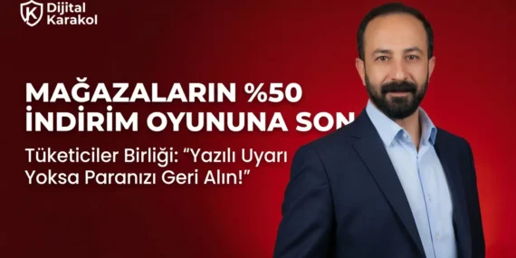 Mağazaların %50 i̇ndirim oyununu bozan e-devlet formülü