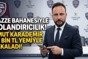 Tüketiciler birliği genel başkan yardımcısı umut karademir, gazze bahanesiyle instagram üzerinden yardım dolandırıcılığı yapan şahsı ifşa etti.