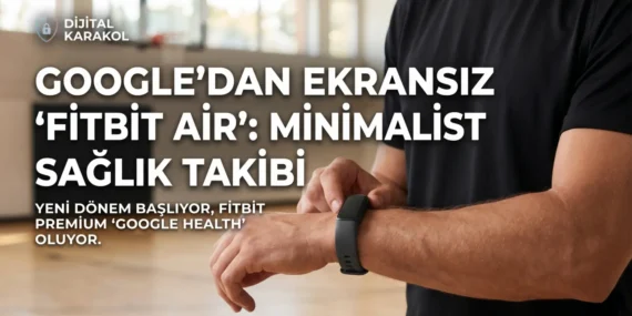 Fitbit i̇smi tarih mi oluyor? Google’dan ekransız bileklik ve yeni yazılım hamlesi