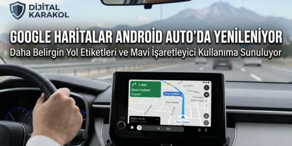Google haritalar’daki bu küçük değişiklik sürüş güvenliğini nasıl etkileyecek?