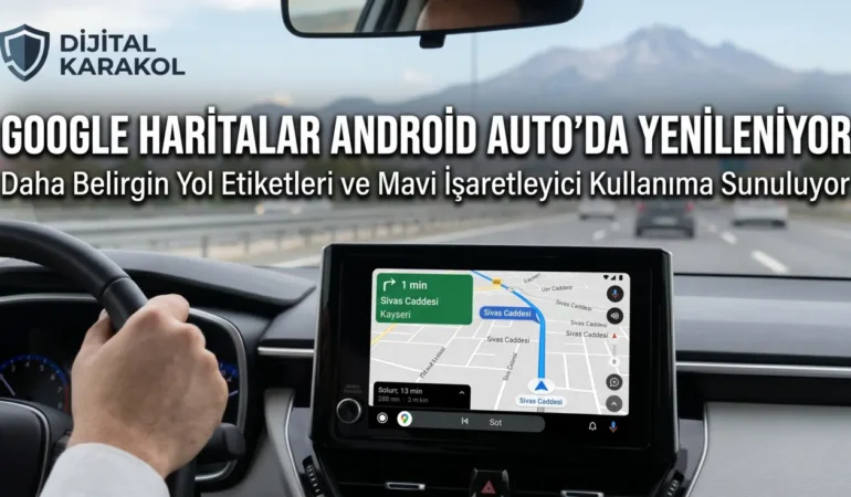 Google haritalar’daki bu küçük değişiklik sürüş güvenliğini nasıl etkileyecek?