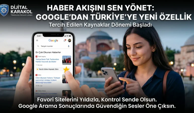Google tercih edilen kaynaklar özelliği türkiye’de kullanıma açıldı