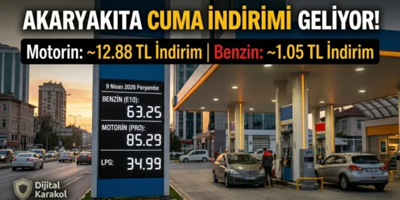 Akaryakıt fiyatlarına i̇ndirim geliyor: cuma günü benzin ve motorin ne kadar düşecek?
