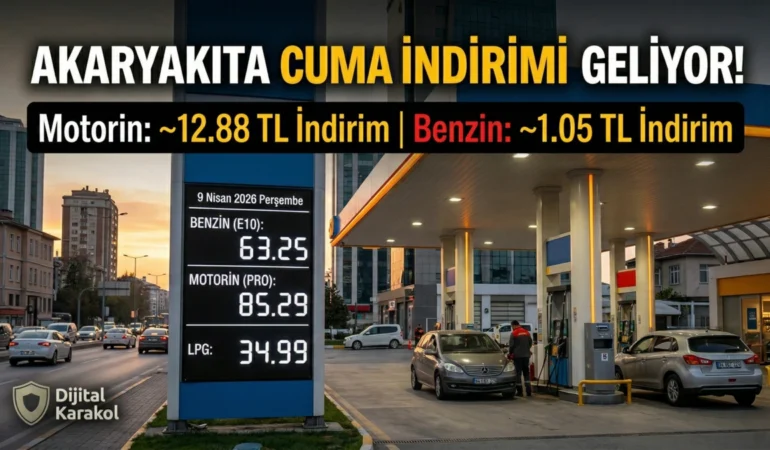 Akaryakıt fiyatlarına i̇ndirim geliyor: cuma günü benzin ve motorin ne kadar düşecek?
