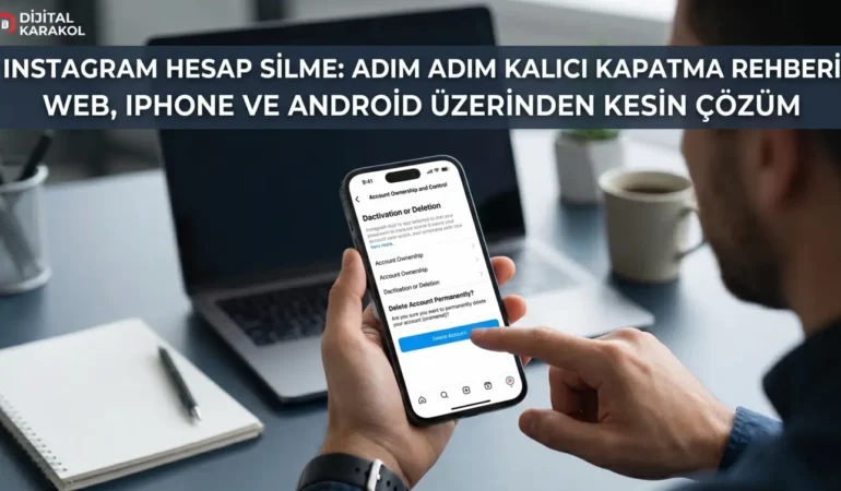 Instagram hesap silme ve kalıcı kapatma i̇şlemi nasıl yapılır?