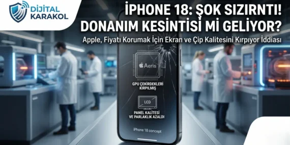 Apple’dan maliyet hamlesi: iphone 18’in ekran ve i̇şlemcisinde geri adım bekleniyor