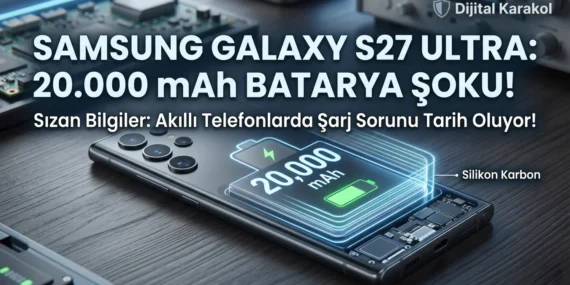 Şarj sorunu bitiyor mu? Galaxy s27 ultra’da 20. 000 mah batarya sızıntısı