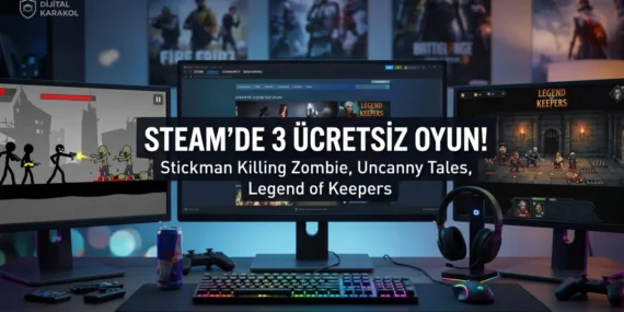 Steam ücretsiz oyun kampanyası: 3 popüler yapım kalıcı olarak bedava oldu