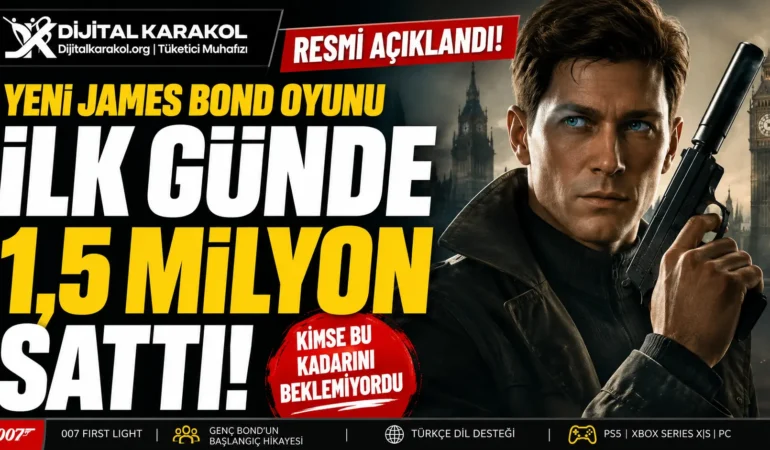 Kimse bu kadarını beklemiyordu: yeni james bond oyunu i̇lk günde 1,5 milyon sattı