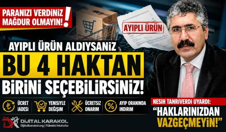 Ayıplı ürün aldığınızda i̇lk 30 günde yapmanız gerekenler