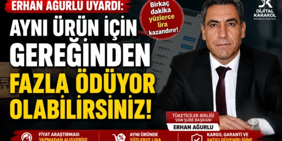 Erhan ağurlu: i̇lk gördüğünüz fiyatı kabul etmeyin