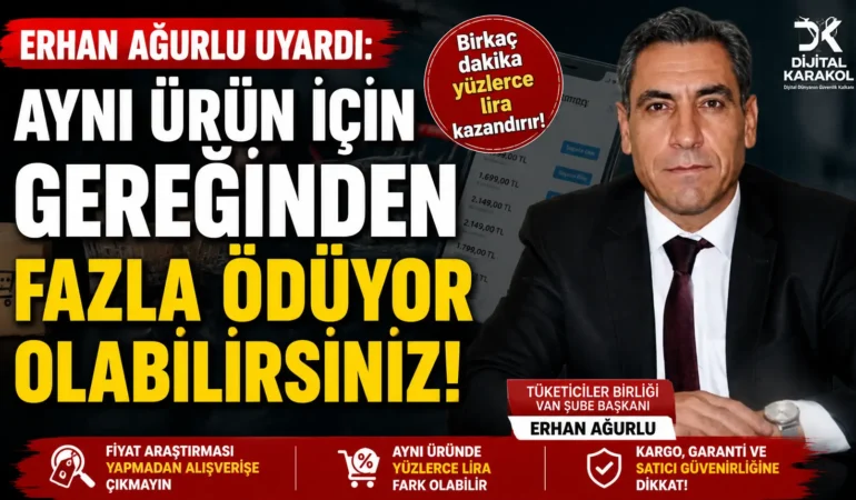 Erhan ağurlu: i̇lk gördüğünüz fiyatı kabul etmeyin