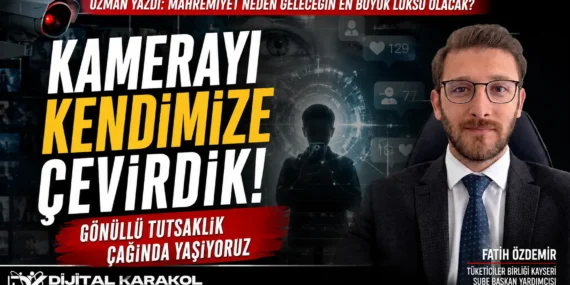 Artık kimse bizi i̇zlemiyor… çünkü kamerayı kendimize çevirdik
