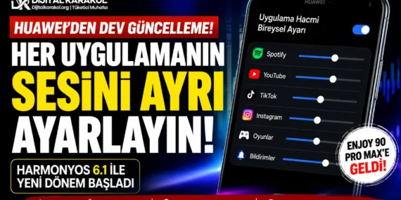 Huawei telefonlara uygulamaya özel ses ayarı geldi: harmonyos güncellemesi yayınlandı