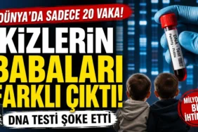 Dna testi sonucunda ikiz çocukların farklı babalardan olduğunun ortaya çıktığı nadir heteropaternal süperfekondasyon vakasını anlatan çarpıcı görsel