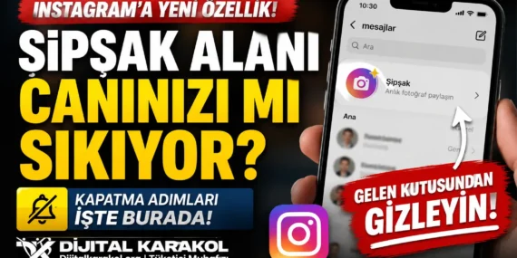 Instagram şipşak kapatma nasıl yapılır? Instants özelliğini gizleme rehberi