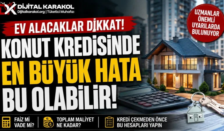 Konut kredisi çekerken nelere dikkat edilmeli? Ev sahibi olmadan önce bu hesabı yapın