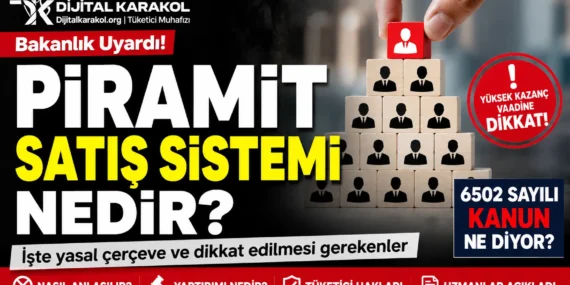 Piramit satış sistemi nedir? Bakanlık uyardı: bu kazanç vaadine dikkat