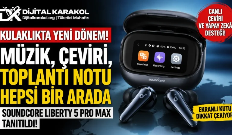 Kulaklık değil resmen mini bilgisayar: çeviri yapıyor, konuşmaları yazıya döküyor
