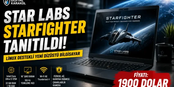 Star labs’tan güvenlik odaklı yeni dizüstü bilgisayar: fiziksel ağ kapatma düğmesiyle geldi