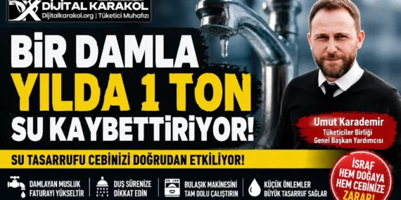 Su faturasını düşürmek i̇steyenler bu hataları yapmamalı