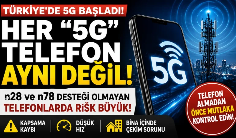 “5g destekli” diye satılıyor ama türkiye’de tam çekmeyebilir