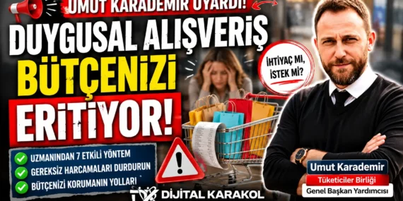 Umut karademir uyardı: duygusal alışveriş bütçenizi fark etmeden eritiyor