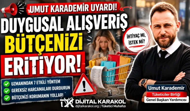 Umut karademir uyardı: duygusal alışveriş bütçenizi fark etmeden eritiyor