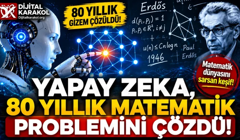 Matematikçilerin 80 yıldır aşamadığını yapay zeka yaptı