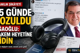 25 günde arızalandığı iddia edilen kulaklık için aydın ağaoğlu tüketici hakem heyetine başvuru önerisinde bulundu