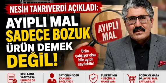 Nesih tanrıverdi açıkladı: “bozuk değil ama ayıplı olabilir! ”