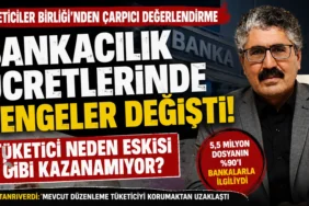 Tüketiciler birliği genel başkan vekili nesih tanrıverdi, bankacılık ücretleri ve tüketici haklarına ilişkin değerlendirmelerde bulundu.