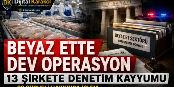 Beyaz et operasyonu: 13 şirkete denetim kayyumu atandı, 32 şüpheli i̇çin i̇şlem başlatıldı