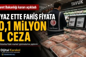 Ticaret bakanlığı beyaz ette fahiş fiyat artışı tespit edilen i̇stanbul’daki market işletmelerine 10,1 milyon tl idari para cezası uyguladı