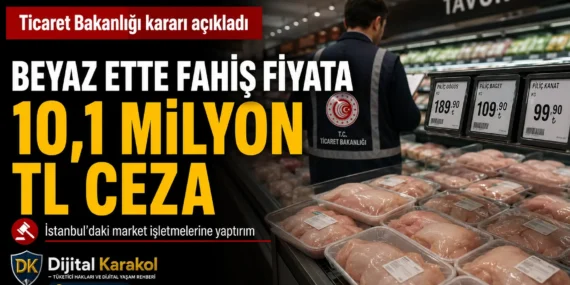 Tavuk eti fiyatları mercek altında: i̇stanbul’daki marketlere 10,1 milyon tl ceza