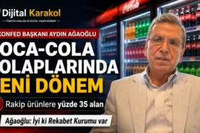 Tükonfed başkanı aydın ağaoğlu, coca-cola dolaplarında rakip ürünlere yüzde 35 alan ayrılmasına ilişkin rekabet kurumu kararını değerlendirdi.