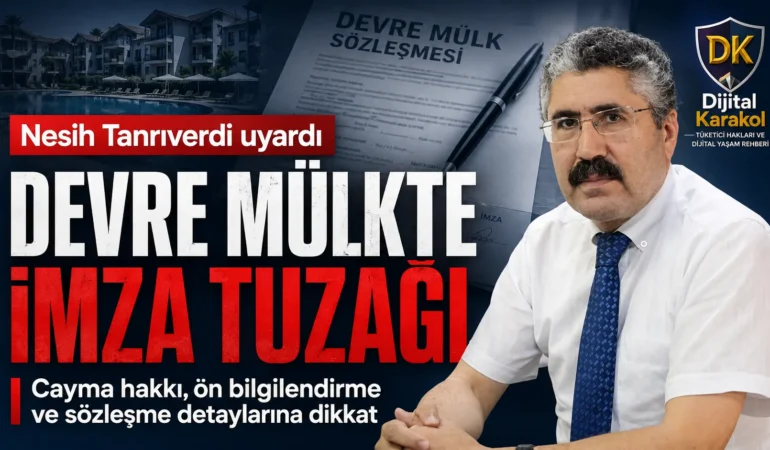 Devre mülk sözleşmelerinde i̇mza tuzağı: nesih tanrıverdi’den tüketicilere kritik uyarı