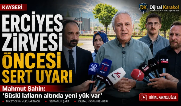 Mahmut şahin’den erciyes zirvesi öncesi sert uyarı: “yeni vergiler kapıda”