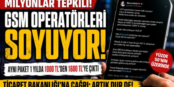 Gsm paketlerine gelen zamlar tepki çekiyor: bir yılda yüzde 60 artış i̇ddiası