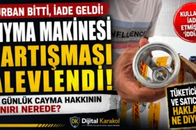 Kurban bayramı sonrası iade edildiği öne sürülen kıyma makinesi sosyal medyada tartışma yarattı. Kullanılmış ürün iadesi ve cayma hakkının sınırları yeniden gündemde.