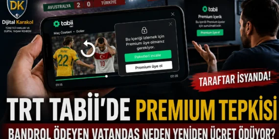 Trt tabii premium tepkisi: bandrol ödeyen vatandaş neden yeniden ücret ödüyor?