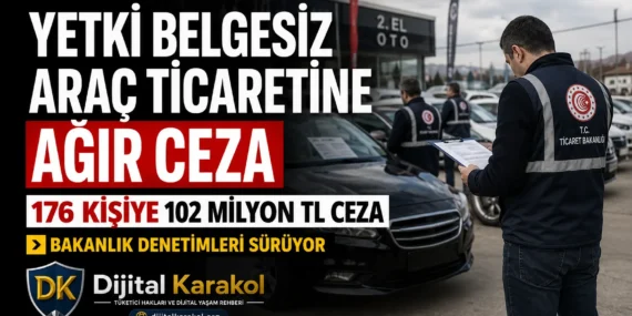 İkinci el araçta bunu yapan yandı: bakanlık 102 milyon tl ceza kesti